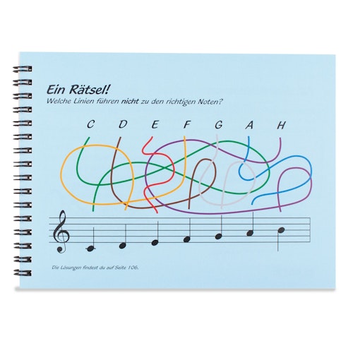 Einfach erklärt - Musiklehre Musikbuch ab 6 Jahre mit CD