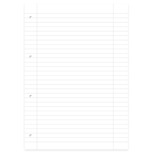 Schulblock liniert mit Rand – Lineatur 27, DIN A4