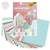 Motivblock Geometrie – Motivkarton 20 Blatt