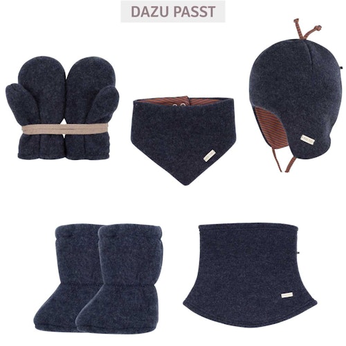 Loopschal Wolle Fleece