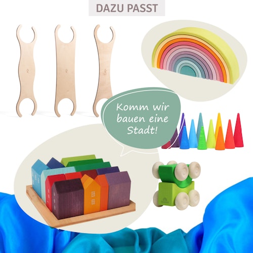 3er Set Balance Boards Zubehör für Stapelstein®