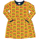 Vorschaubild Flatterkleid langarm Orangen