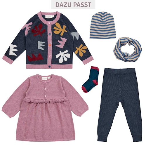 Warme Strickleggings Kinder