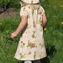 Vorschaubild Kleid kurzarm Pettersson & Findus Alloverprint