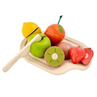 Holz Obst zum Schneiden