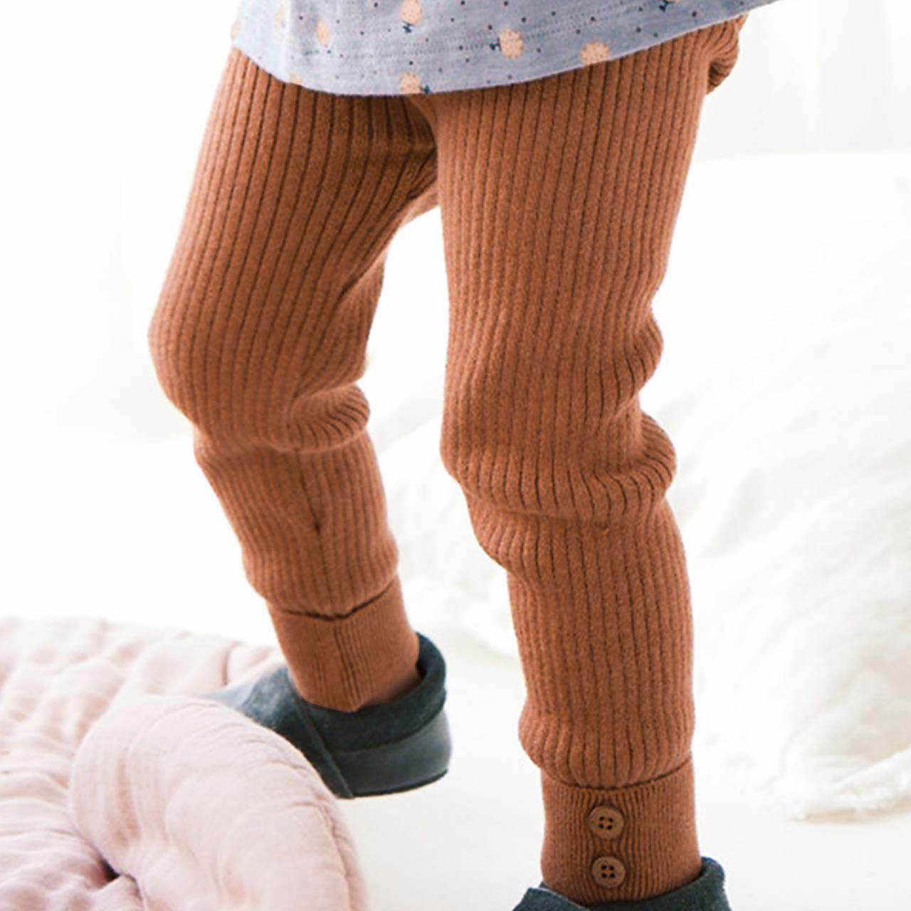 Bequeme Strickhose Rippstrick