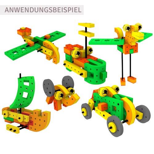 Kreatives Bauset aus Schaumstoff 42 Teile - Explorer