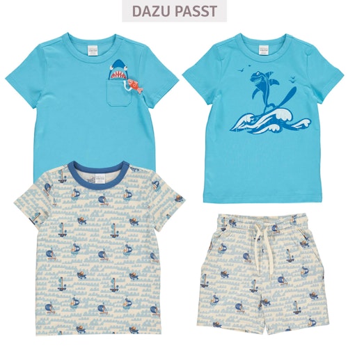 Leichte Shorts Traktor Alloverprint