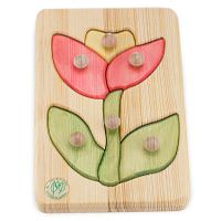 Holzpuzzle Blume ab 18 Monate