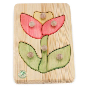 Holzpuzzle Blume ab 18 Monate