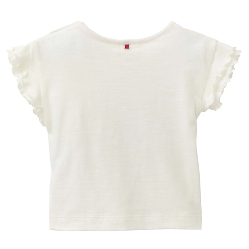 Luftiges T-Shirt Rüschenärmel