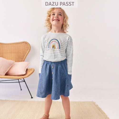 Weiches Langarmshirt Regenbogen