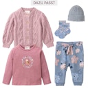 Vorschaubild Süßes Langarmshirt Frühlingsprint