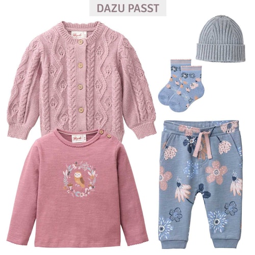 Süßes Langarmshirt Frühlingsprint