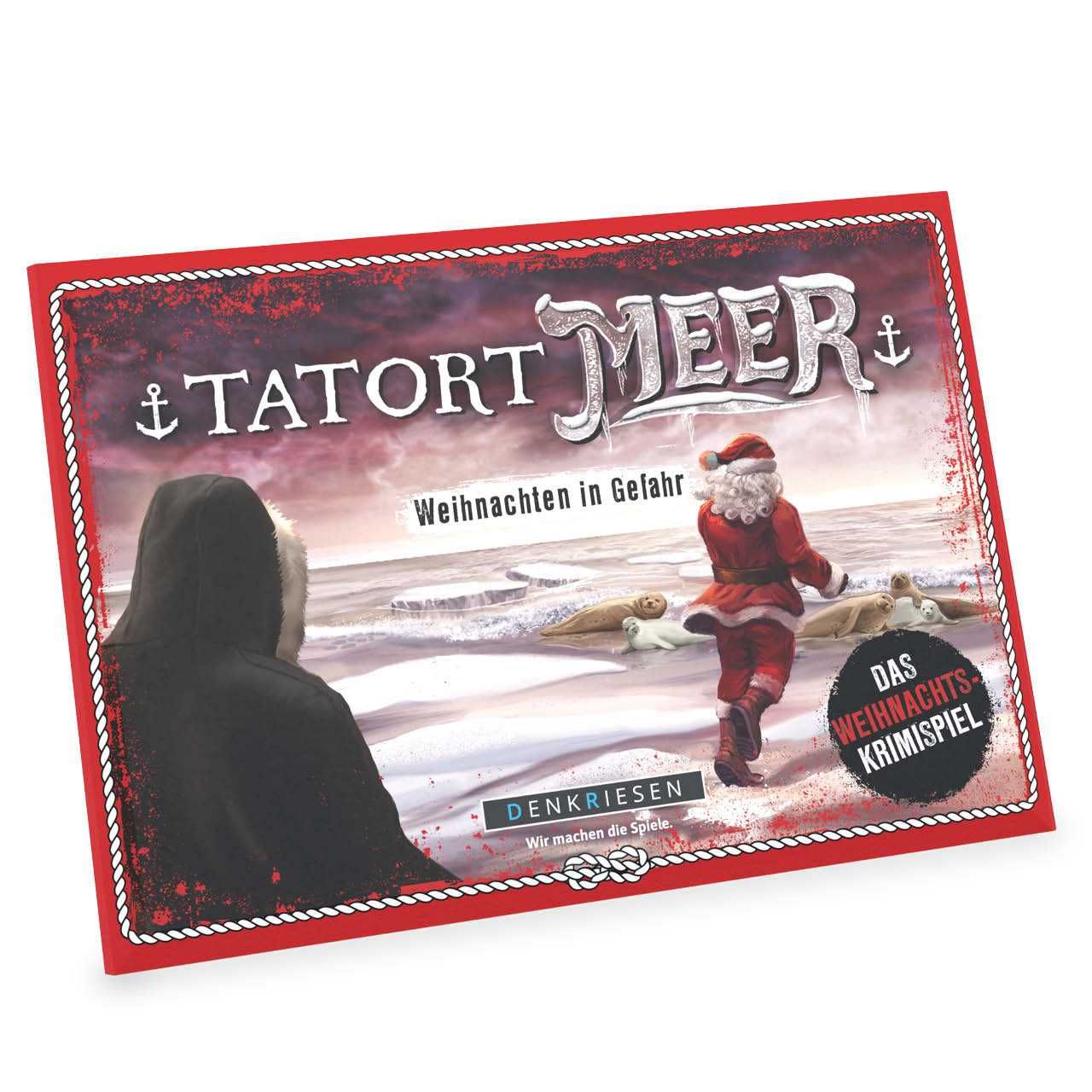 Krimispiel wiederverwendbar Tatort Meer - Weihnachten in Gefahr