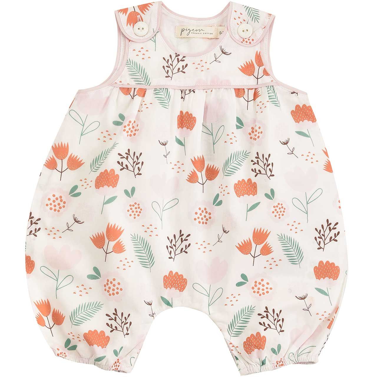 Strampler Pigeon Organics ohne Arm Motiv