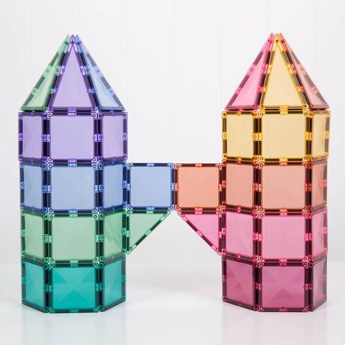 Connetix Magnetbausteine Starterset 56 Teile – pastell