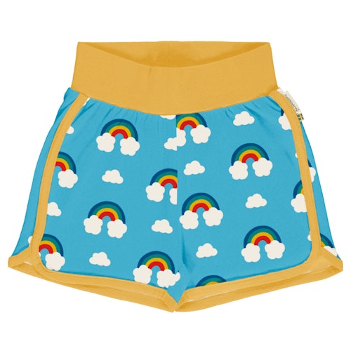 Kurze Shorts mit Alloverprint 