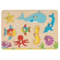 Steckpuzzle Meerestiere - 8 tlg