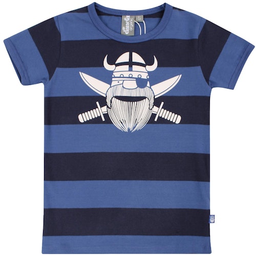 Elastisches T-Shirt Wikinger Streifen