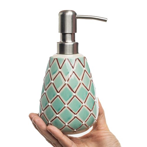 Seifenspender RETRO FLAIR 300 ml mit Edelstahlpumpaufsatz