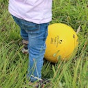 Vorschaubild Fussball Softball 21 cm gelb E-Junioren U10