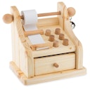 Vorschaubild Kleine Holzkasse naturbelassen 18 x 14,5 x 16cm