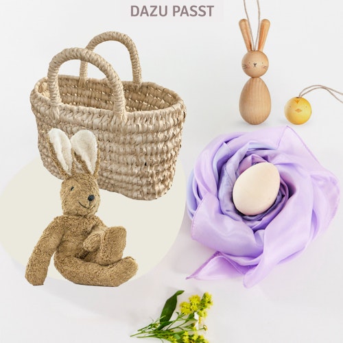 Spieltuch Seide Orchideen-lila mittel 89 x 89 cm