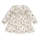 Vorschaubild Stufenkleid langarm Blümchen