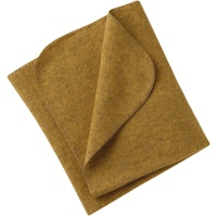 Wolle Babydecke engel safran