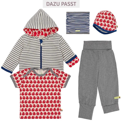 Wendejacke Kapuze Ringel