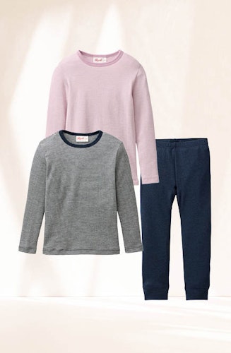 Wolle Seide Leggings