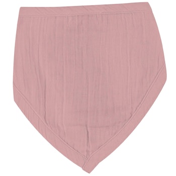 Dreiecktuch Musselin blass rosa -gross 1-3 Jahre