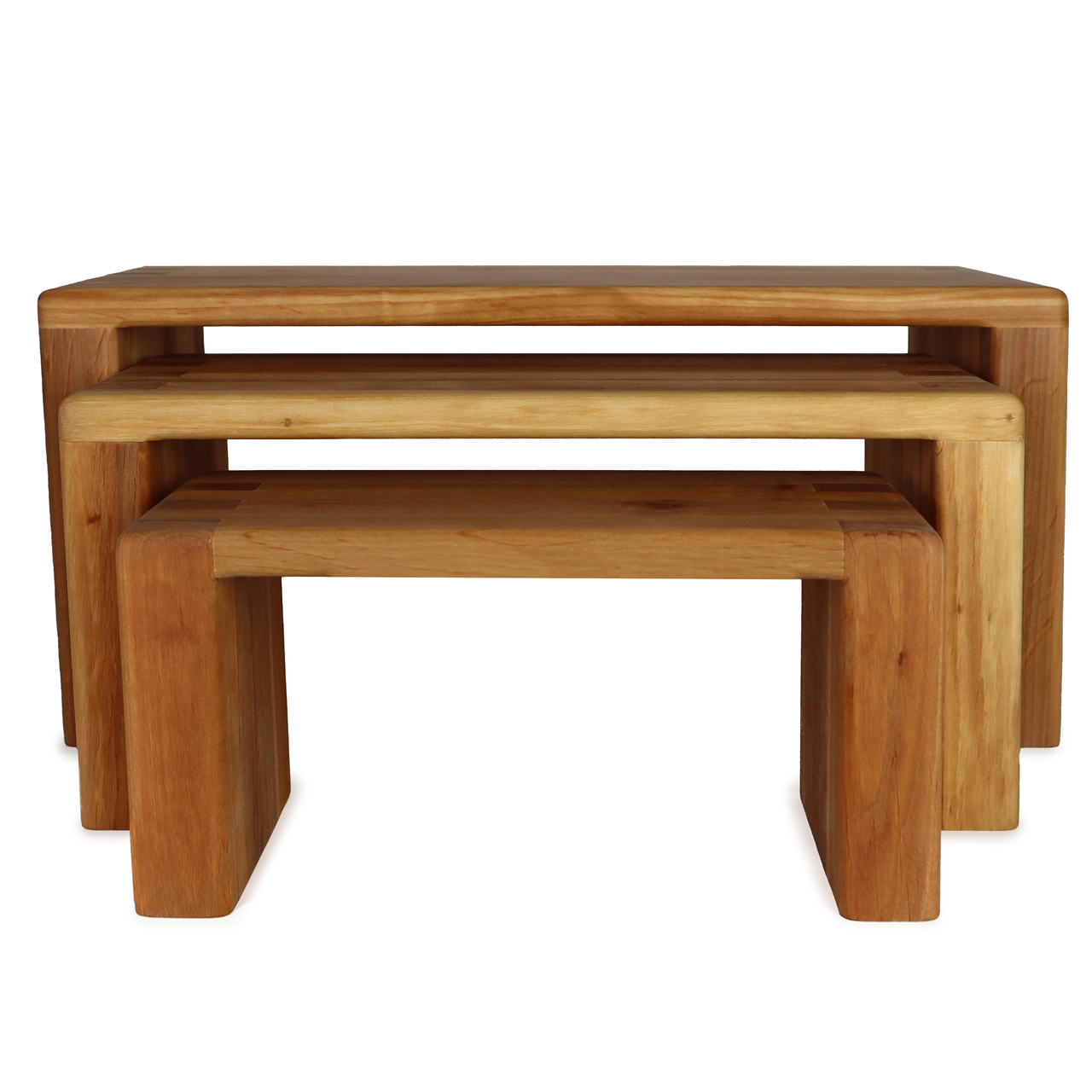 Hocker Set 3 Stück um Sitzen und Bauen