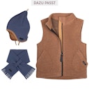 Vorschaubild Fleece Mütze doppellagig