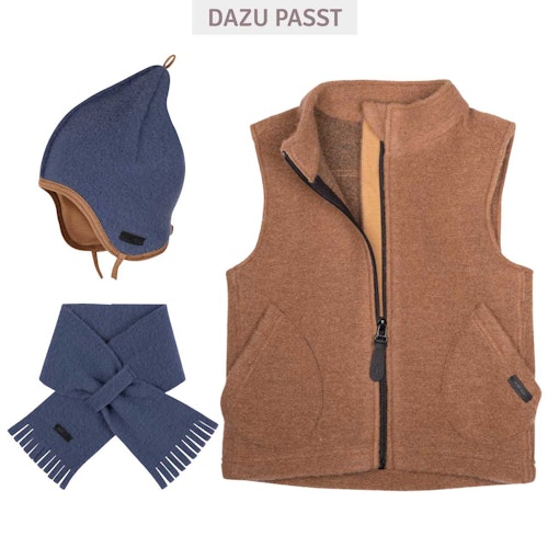 Fleece Mütze doppellagig