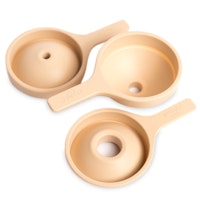 Sensorikspielzeug Trichter Set natur