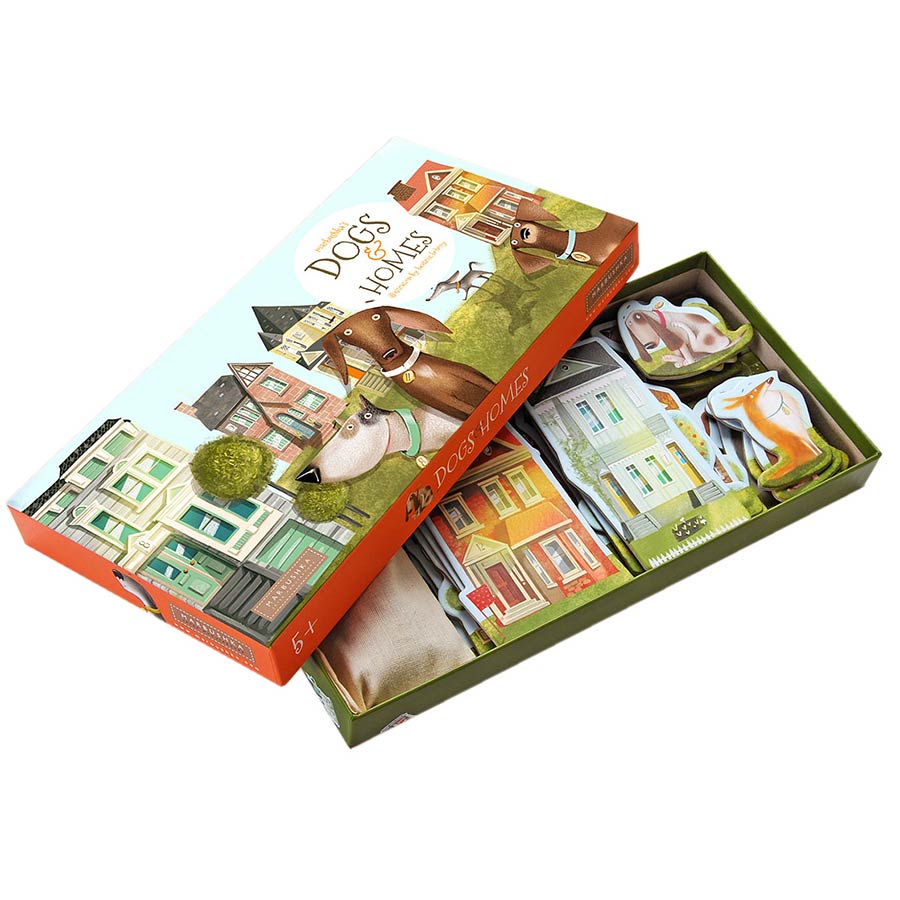 Brettspiel Dogs & Homes für schlaue Detektive (5-99 Jahre)