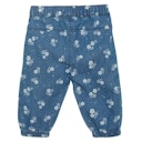 Vorschaubild Leichte Babyhose Chambray Blumen