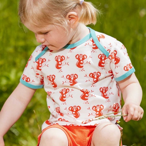 Kurzarm Shirt Fische