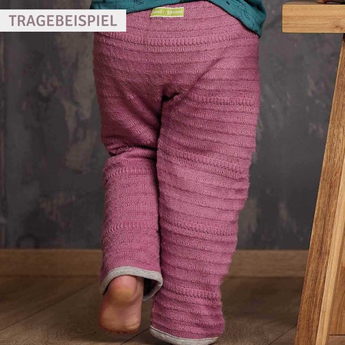 Dehnbare Strick Wendehose