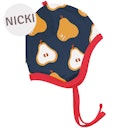 Vorschaubild Babymütze gefüttert Nicki Eulen