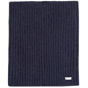 Damen Loop Baby Alpaka Merinowolle Mix marine
