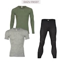 Vorschaubild Herren Wolle Seide Langarmshirt