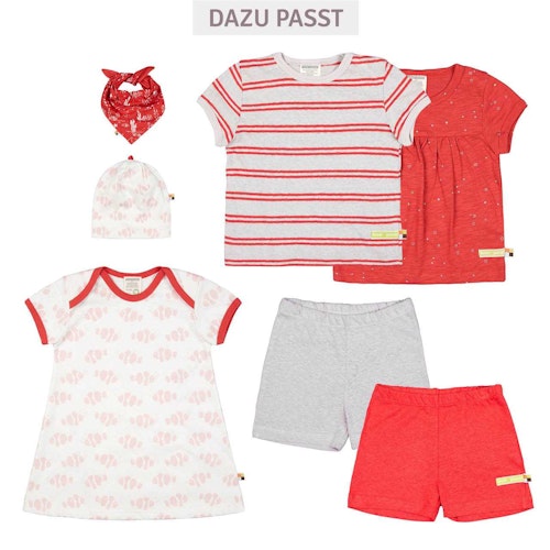 Leichtes Slub Jersey Shirt kurzarm