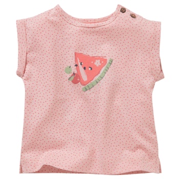 Ärmelloses Shirt Blumenherz weiß
