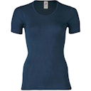 Vorschaubild Damen Wolle Seide kurzarm Shirt