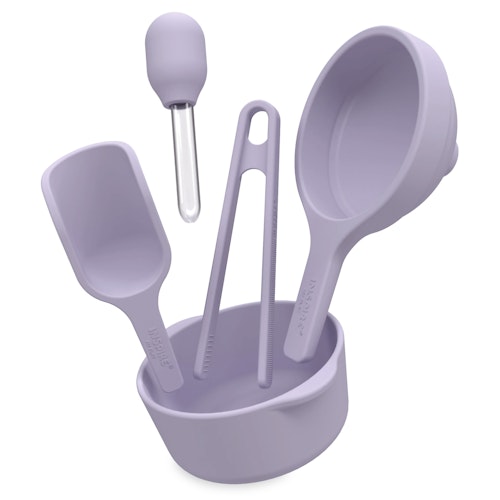 Sensorisches Spiel Starter Kit lila 5 Teile