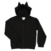 College Hoodiejacke mit Kapuze und Ohren