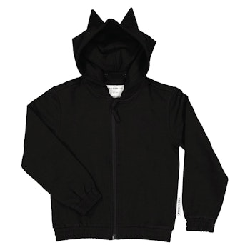 College Hoodiejacke mit Kapuze und Ohren